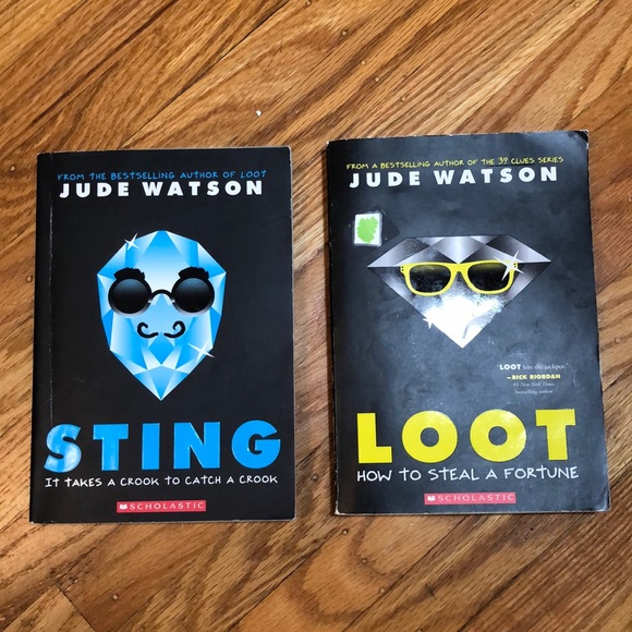 LOOT and STING by Jude Watson 2 Books - Picture 10 of 10